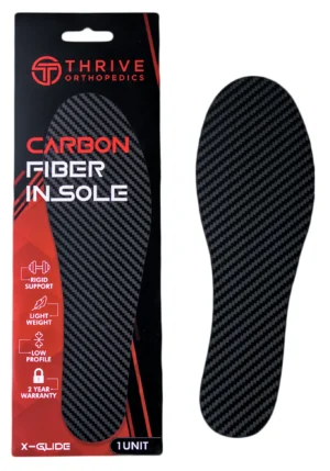 X-Glide Carbon Fiber Insoles | Rigid or Flexible