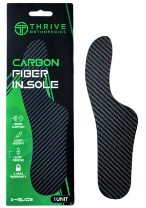 X-Glide Morton's Extension Carbon Fiber Insoles | Rigid or Flexible
